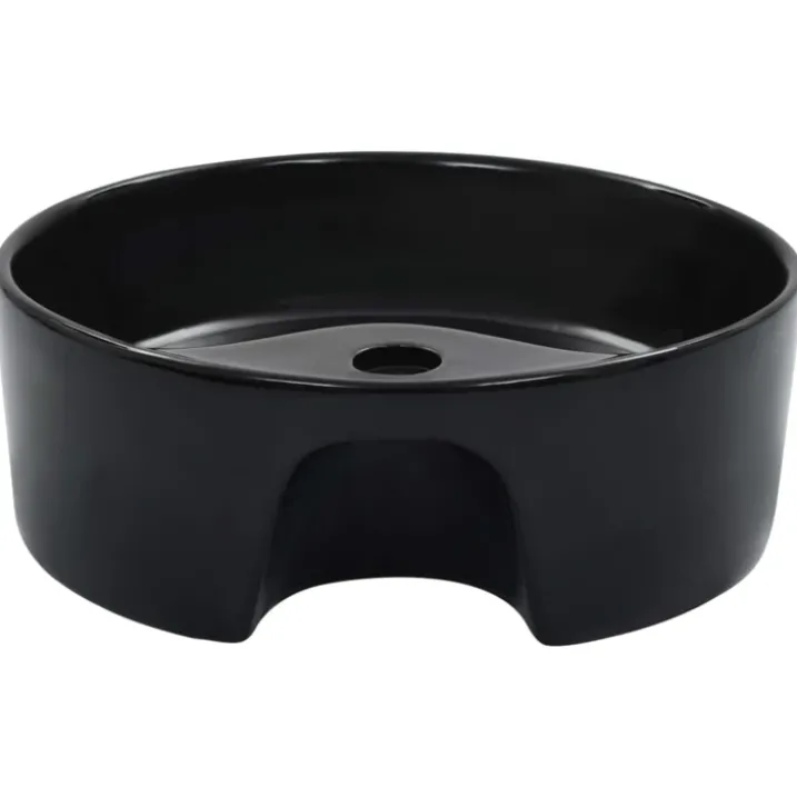 Lavabo rond avec trop-plein