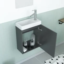 Lave main avec miroir