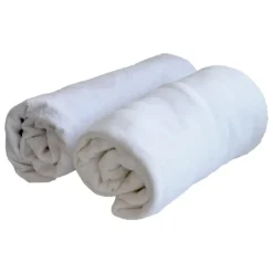Lot alèse imperméable et drap-housse bébé en coton