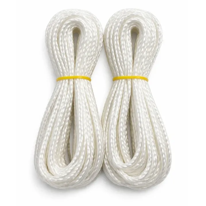 Lot 2 cordes pour voile d’ombrage
