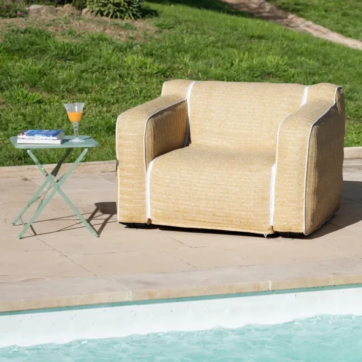 Lot de 2 accoudoirs gonflables pour fauteuil modulable extérieur FORMENTERA