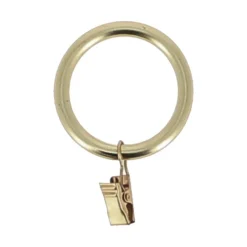 Lot de 10 anneaux D52 avec pincepour tringle - D28