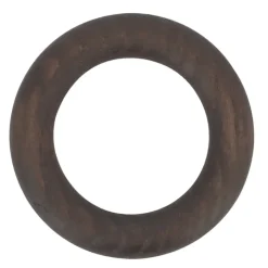 Lot de 10 anneaux en frêne pour tringle D28 mm