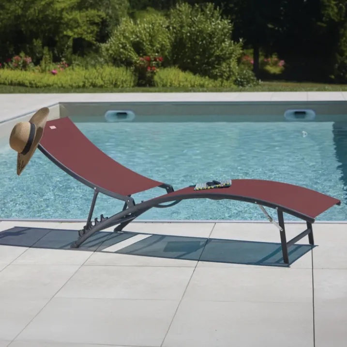 Lot de 2 Bains de soleil Bahia