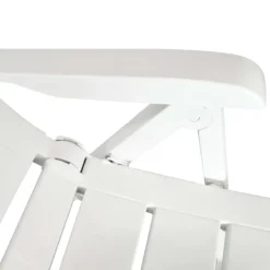 Lot de 2 chaises de jardin inclinables pliables