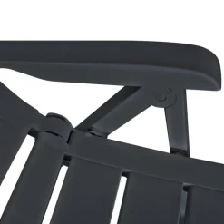 Lot de 2 chaises de jardin inclinables pliables