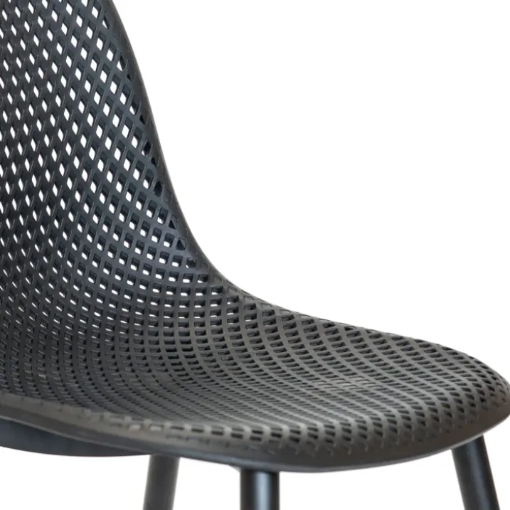 Lot de 2 chaises exterieur en résine tressée