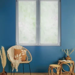 Lot de deux voilages blanc