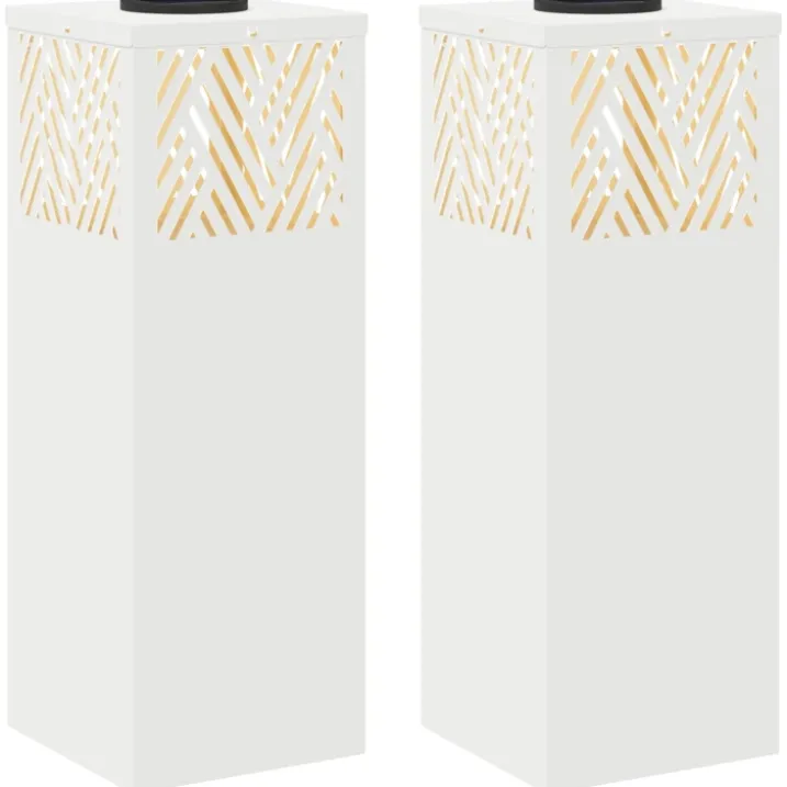 Lot de 2 lampes de chemin solaire LED extérieur