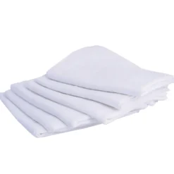 Lot de 6 langes carré