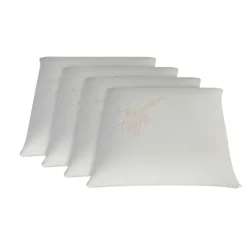 Lot de 4 oreillers à mémoire de forme BIO