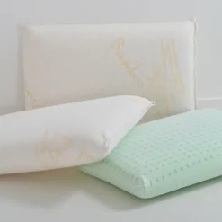 Lot de 4 oreillers à mémoire de forme BIO