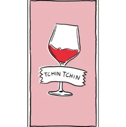 Lot de 15 serviettes en papier "Tchin Tchin"