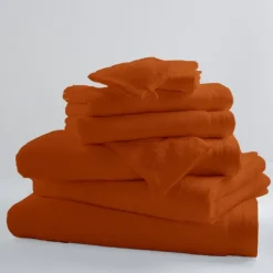 Lot de 2 Serviettes Invités Unies et Colorées