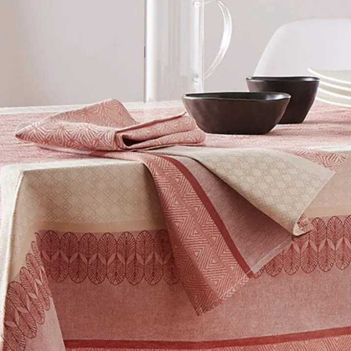 Lot de 3 serviettes jacquard Charleston
