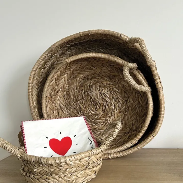 Lot de 20 serviettes papier cœur