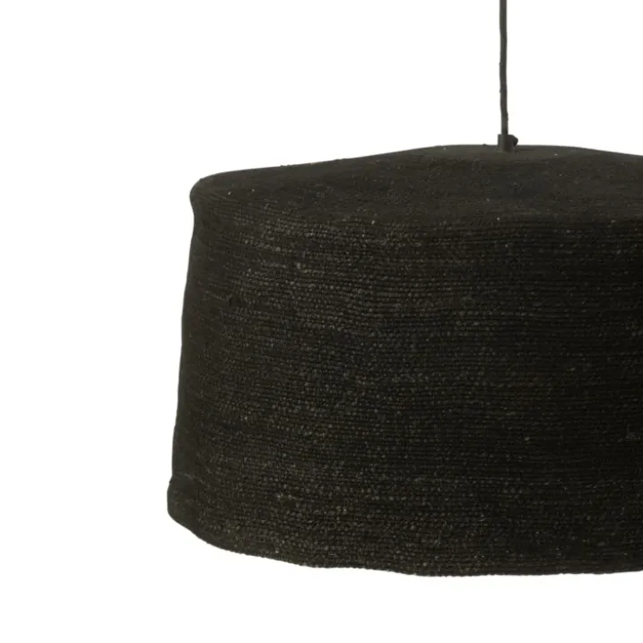 Lot de 3 suspensions en rotin