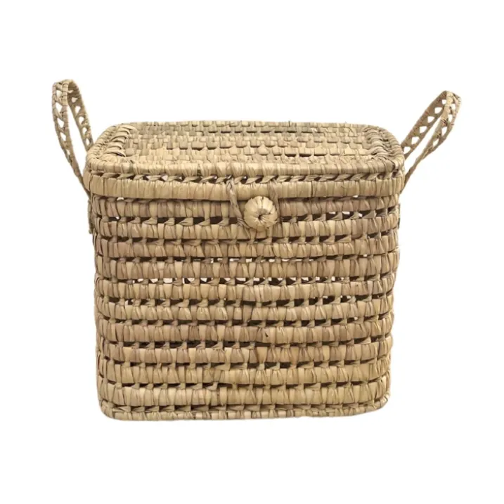 Malle de rangement feuille de palmier