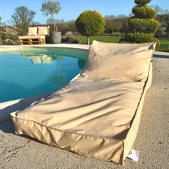 Matelas bain de soleil en microbille