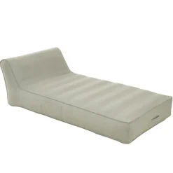 Matelas bain de soleil gonflable avec pompe