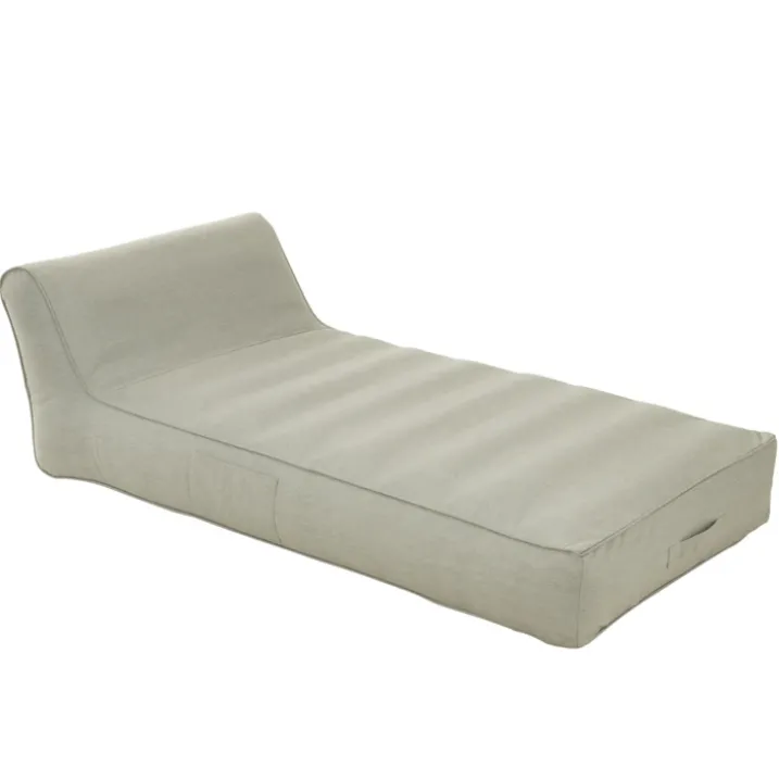 Matelas bain de soleil gonflable avec pompe