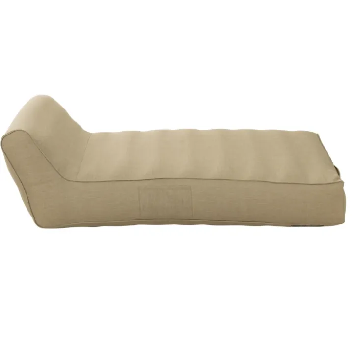 Matelas bain de soleil gonflable avec pompe