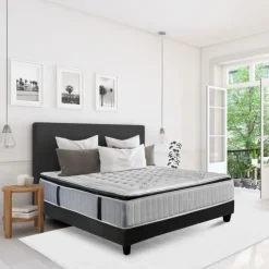 Matelas PHIGALIE - Ressorts ensachés & mémoire de forme