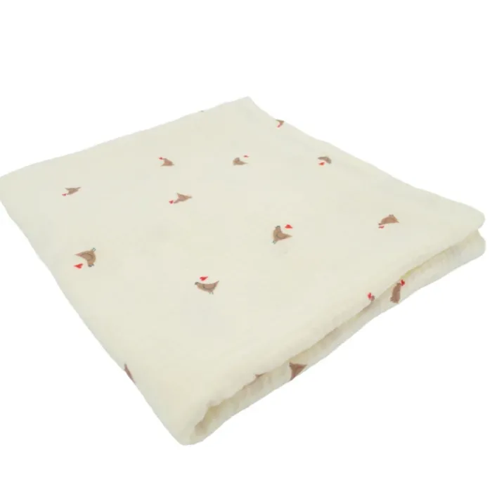 Maxi lange Love en gaze de coton