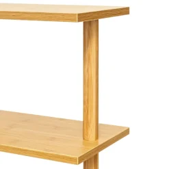 Meuble de salle de bain en bambou