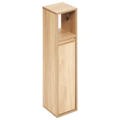 Meuble dérouleur papier toilette avec rangements intégrés