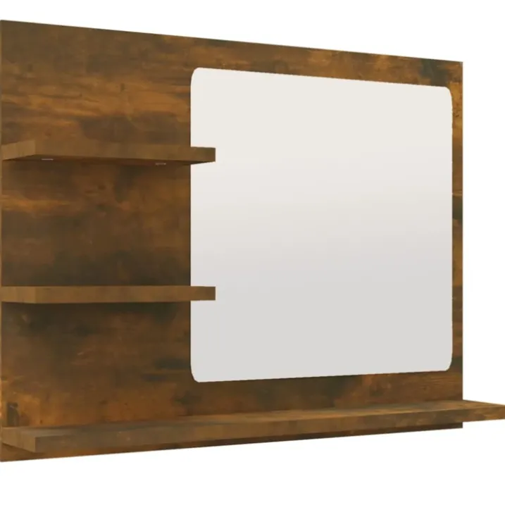 Miroir de salle de bain avec rangements