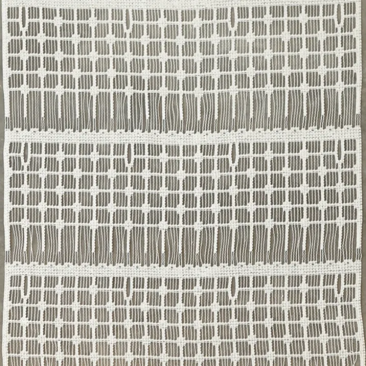 Modulable brodé à carreaux
