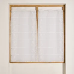 Modulable brodé à motif feuilles