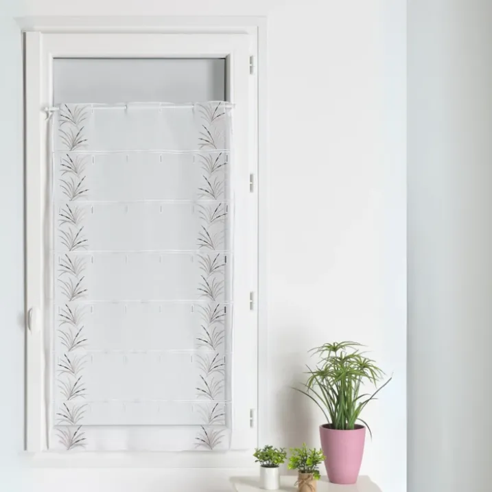 Modulable brodé motif roseaux