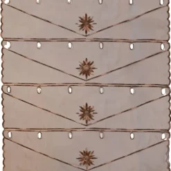 Modulable brodé à motifs de soleils