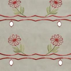 Modulable brodé à motifs fleuris