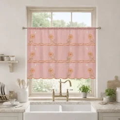 Modulable brodé à motifs fleuris