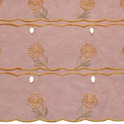 Modulable brodé à motifs fleuris