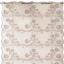 Modulable brodé à motifs floraux