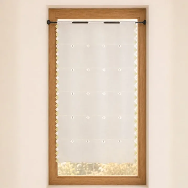 Modulable brodé à motifs géométriques