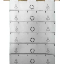 Modulable brodé à motifs marins
