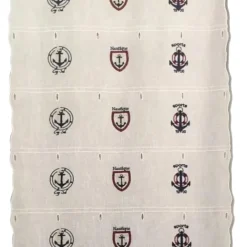 Modulable brodé à motifs marins