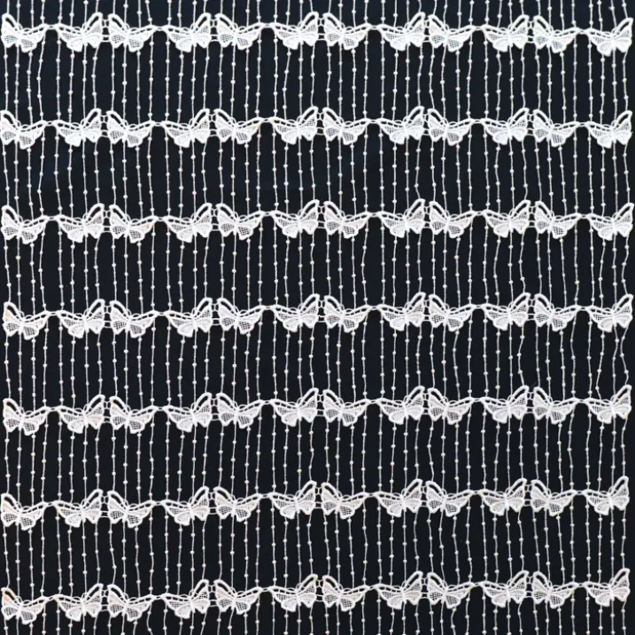 Modulable en macramé papillon
