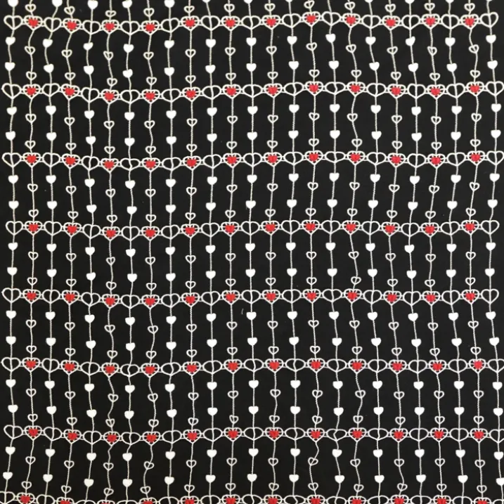 Modulable en macramé petits coeurs