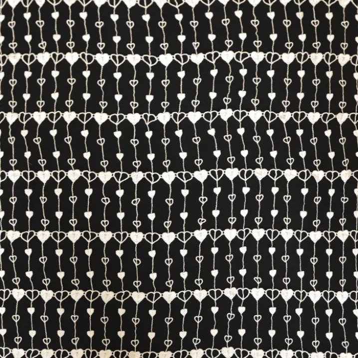 Modulable en macramé petits coeurs