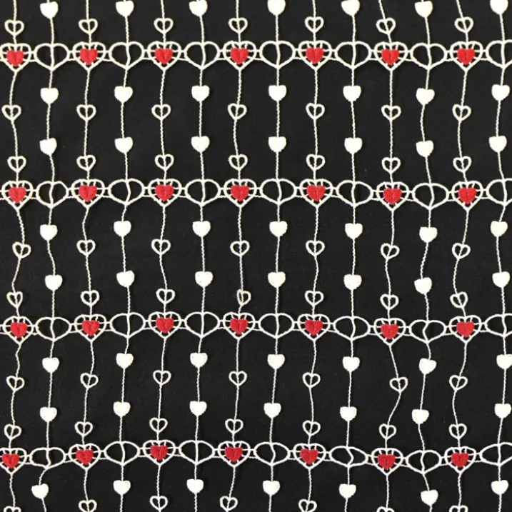 Modulable en macramé petits coeurs