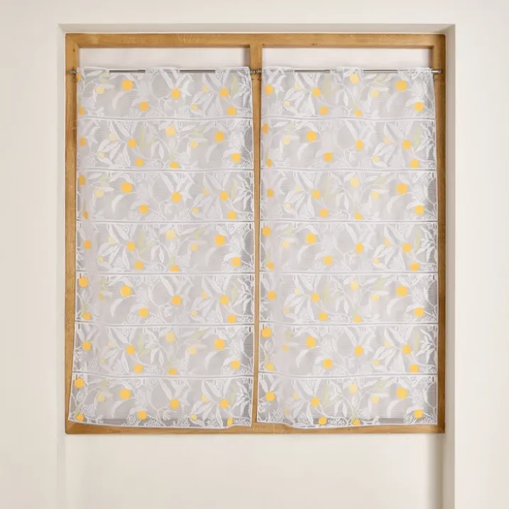 Modulable en maille à motif agrume