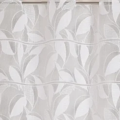 Modulable en maille à motif feuilles