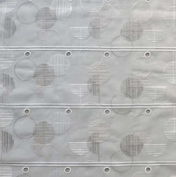 Modulable en étamine brodée et graphique