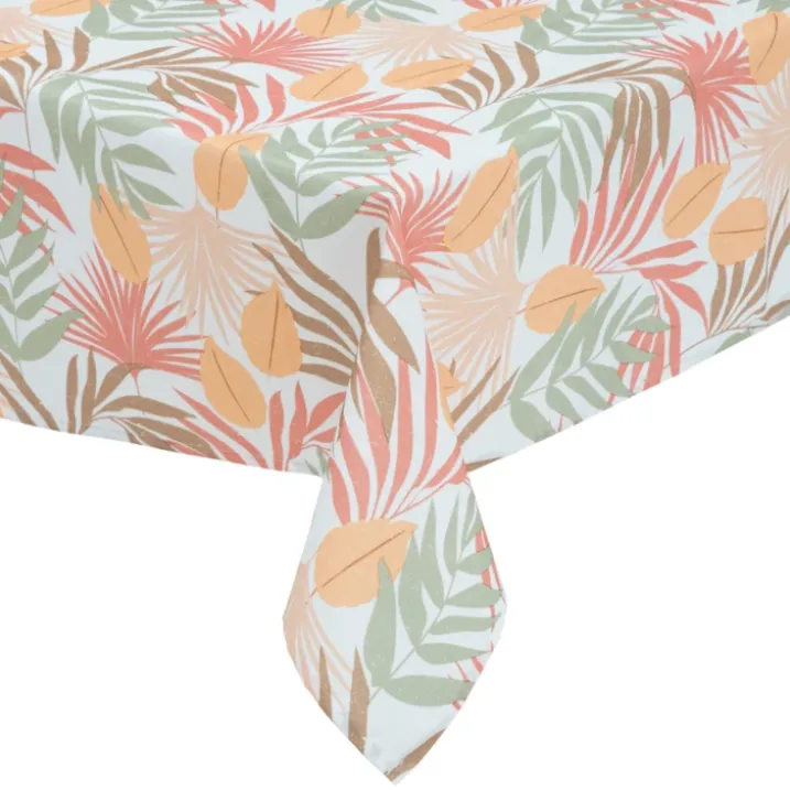 Nappe anti tâche à motif exotique